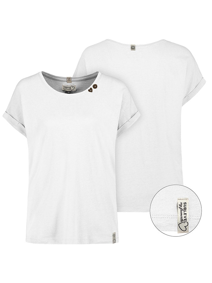 Sublevel Koszulka w kolorze białym rozmiar: XL