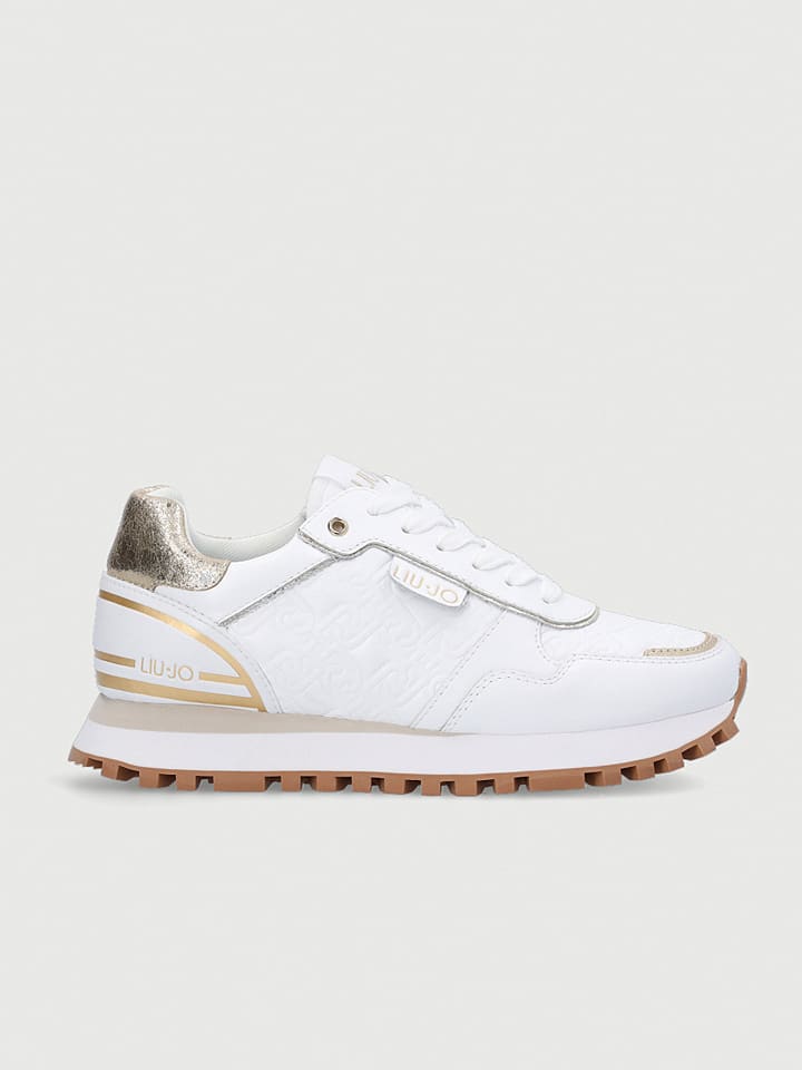 Liu Jo Skórzane sneakersy w kolorze białym rozmiar: 41