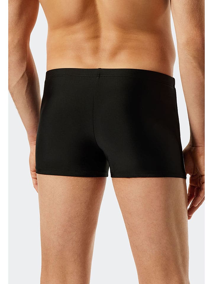 Schiesser Kąpielówki w kolorze czarnym rozmiar: L