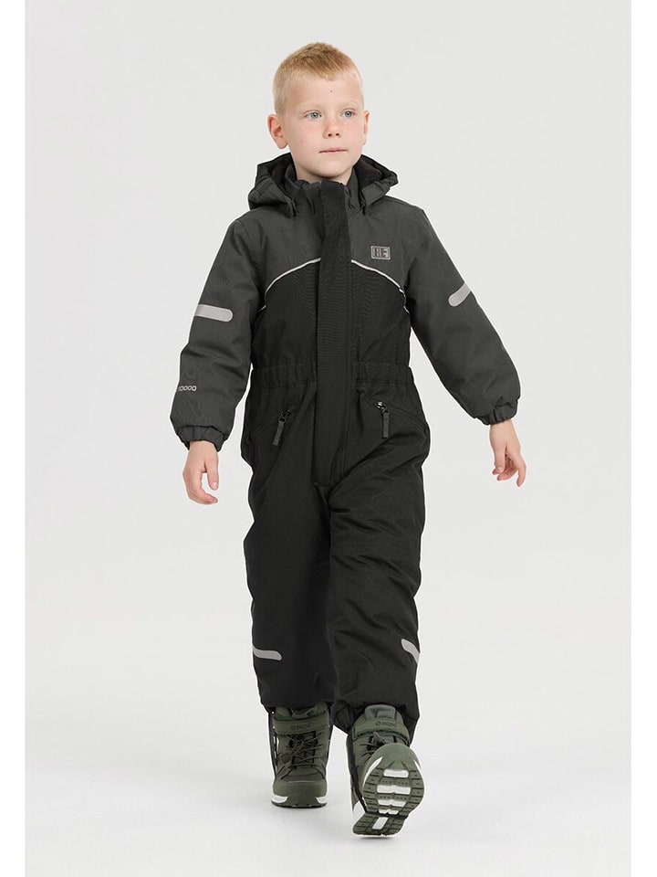 Zigzag Kombinezon zimowy "Stonehill" w kolorze czarnym rozmiar: 116