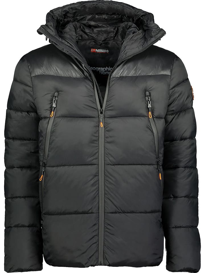 Geographical Norway Kurtka zimowa "Bayou" w kolorze czarnym rozmiar: L