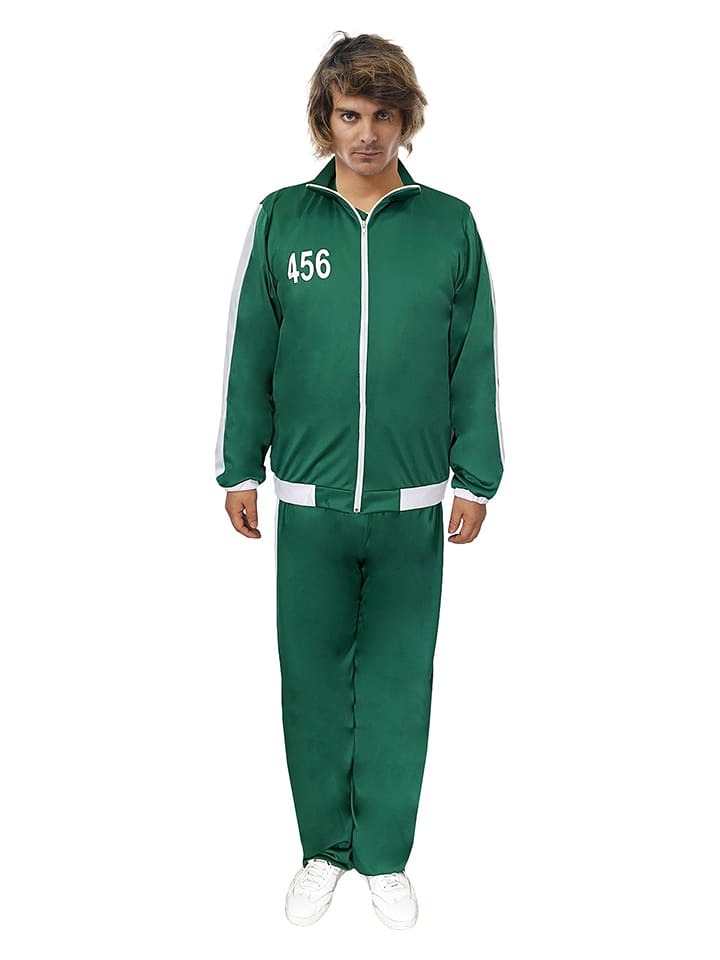 CHAKS 2-częściowy kostium "Squad Killer" w kolorze zielonym rozmiar: 190