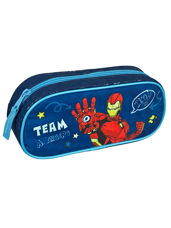 MARVEL Avengers Piórnik "Avengers" w kolorze granatowym rozmiar: onesize