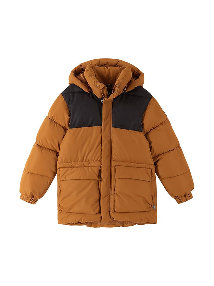 Reima Kurtka zimowa "Toukola" w kolorze jasnobrązowym rozmiar: 146
