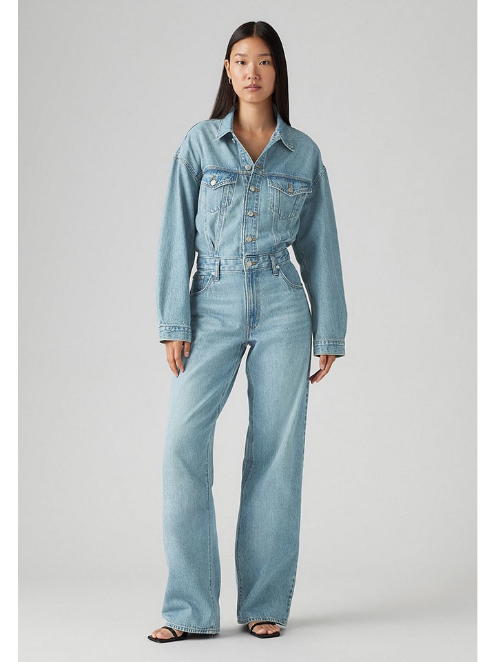 Levi's Kombinezon dżinsowy w kolorze błękitnym rozmiar: M