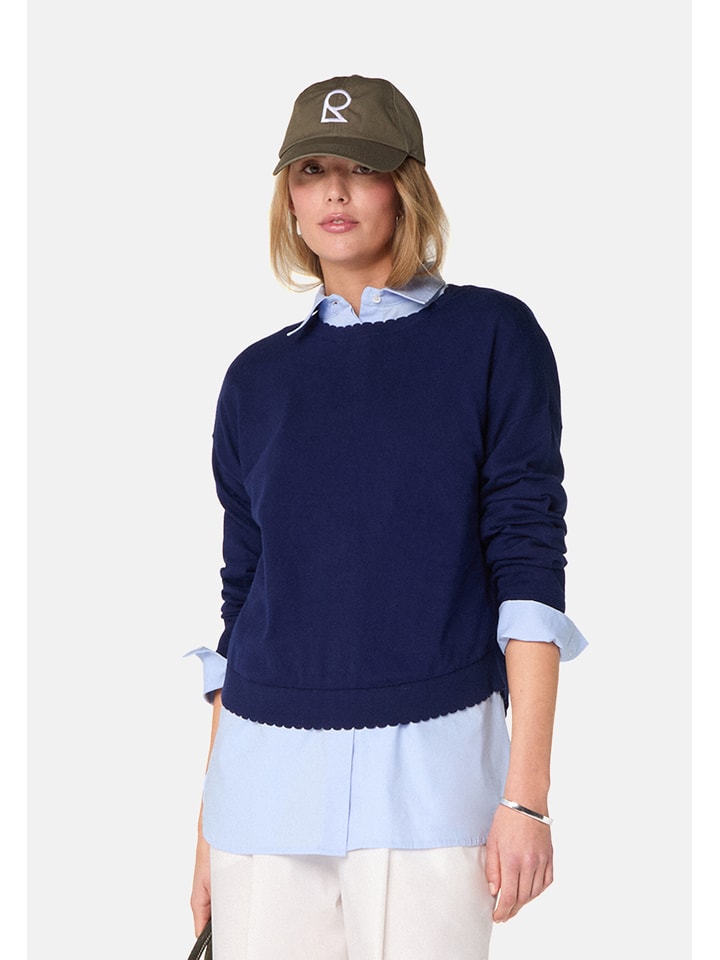 Rodier Sweter w kolorze granatowym rozmiar: M