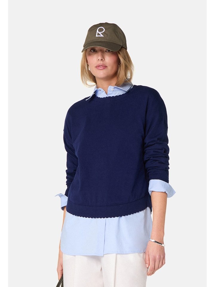 Rodier Sweter w kolorze granatowym rozmiar: M