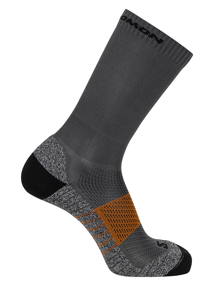 SALOMON Skarpety funkcyjne "Aero Crew" w kolorze antracytowym rozmiar: 39-41