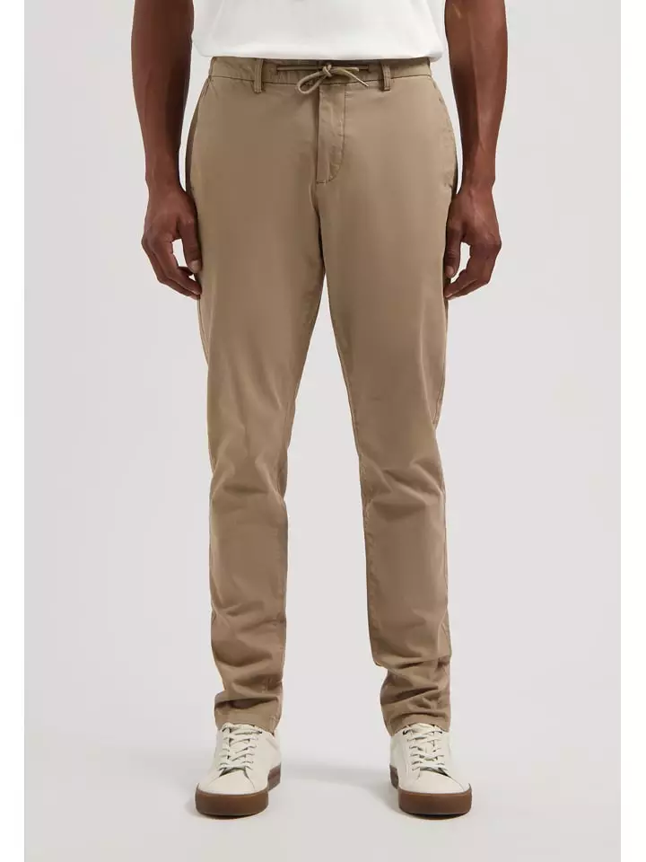 DSTREZZED Spodnie chino w kolorze jasnobrązowym rozmiar: W32