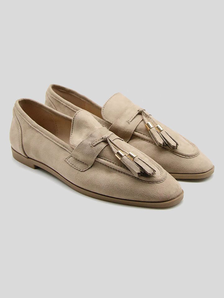 Bellucci Mokasyny w kolorze beżowym rozmiar: 38