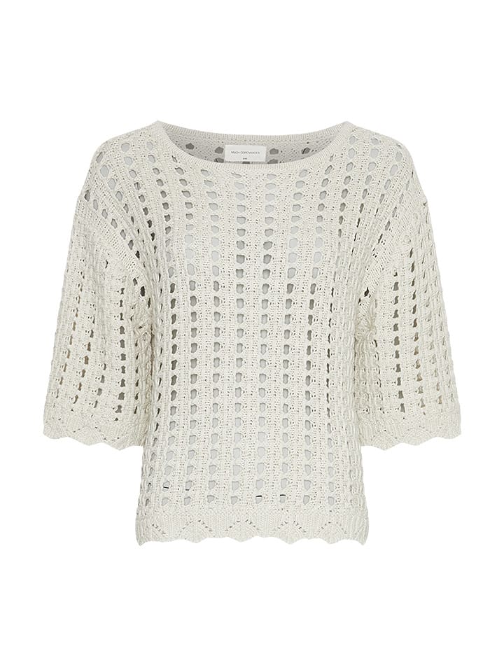 MOSS COPENHAGEN Sweter "Fairyn" w kolorze kremowym rozmiar: L/XL