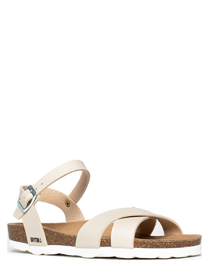 BAYTON Sandały "Vallado" w kolorze kremowym rozmiar: 38