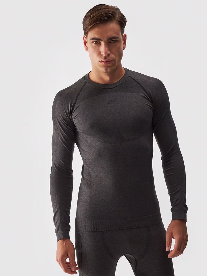 4F Podkoszulek termiczny w kolorze szarym rozmiar: S/M