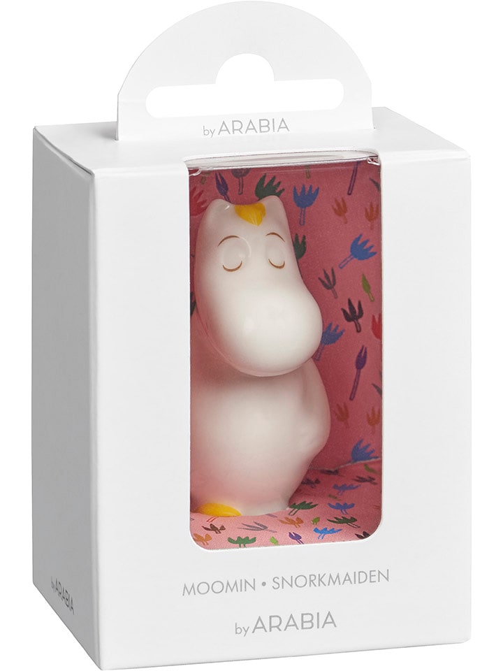 Moomin Figurka dekoracyjna w kolorze biało-żółtym - wys. 6 cm rozmiar: onesize
