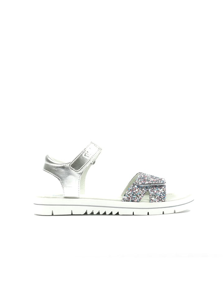 Richter Shoes Sandały w kolorze srebrnym rozmiar: 33