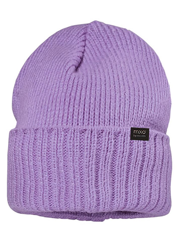 MaxiMo Wełniana czapka w kolorze fioletowym rozmiar: 55 cm