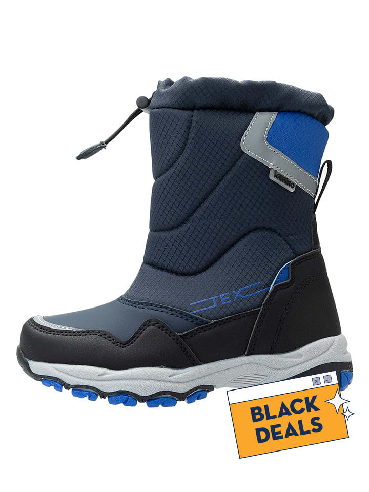 lamino Kozaki zimowe w kolorze granatowym rozmiar: 29