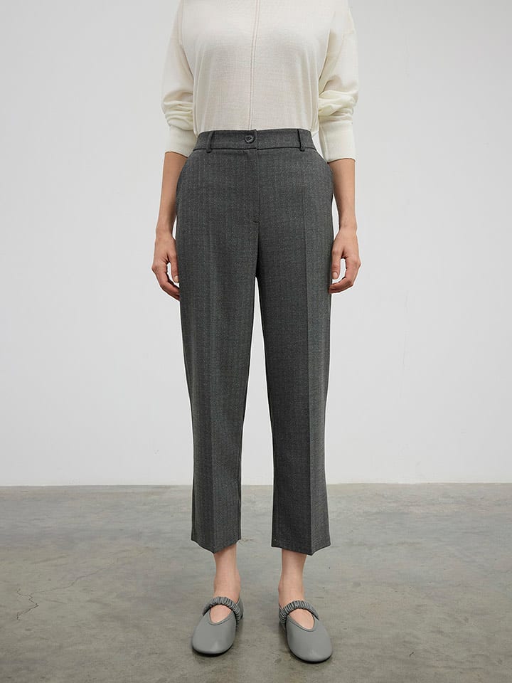 BGN Spodnie w kolorze antracytowym rozmiar: 40