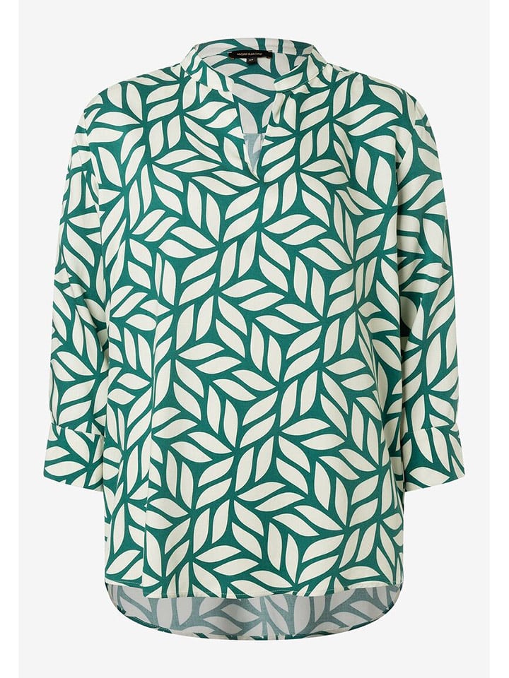 More & More Bluzka w kolorze zielono-białym rozmiar: 36