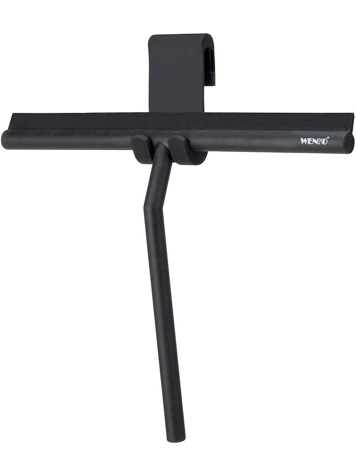 Wenko Ściągaczka prysznicowa w kolorze czarnym - 32 x 30 cm rozmiar: onesize