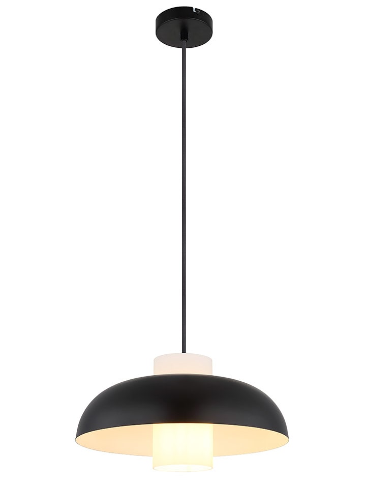 Globo lighting Lampa wisząca "Lowe" w kolorze czarnym - wys. 120 x Ø 38 cm rozmiar: onesize