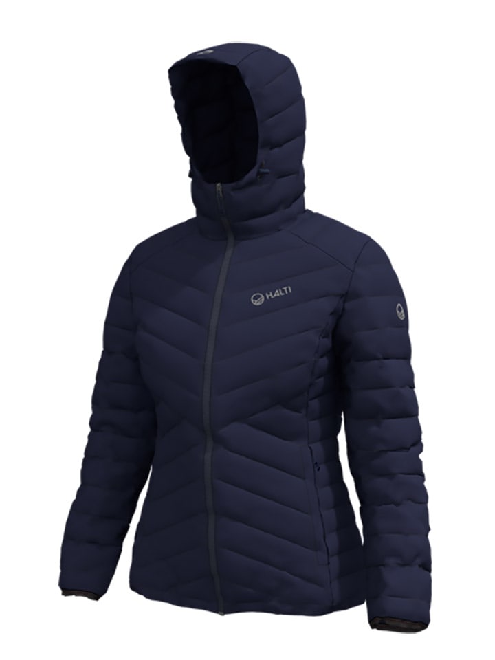 Halti Kurtka puchowa "Huippu" w kolorze granatowym rozmiar: 40