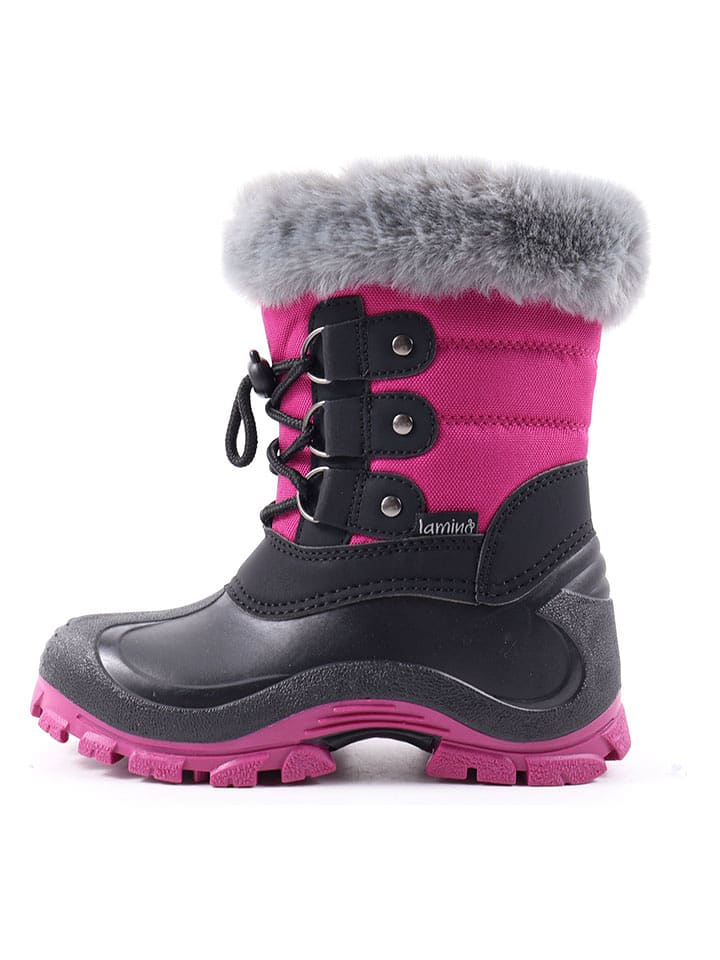 lamino Kozaki zimowe w kolorze różowym rozmiar: 32