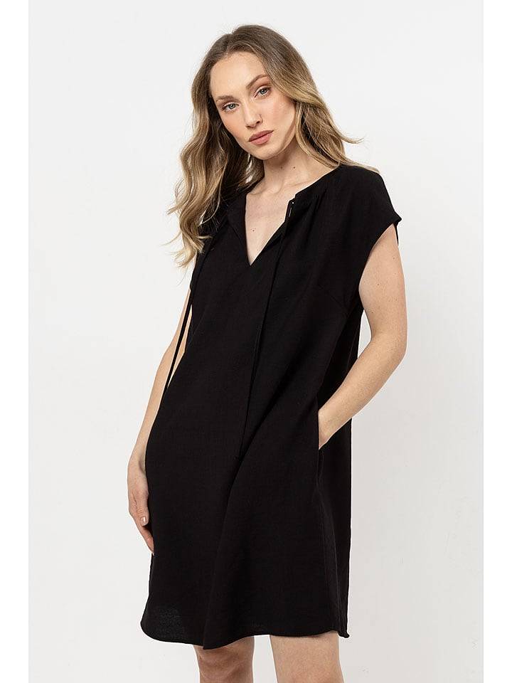 Awama Sukienka w kolorze czarnym rozmiar: M