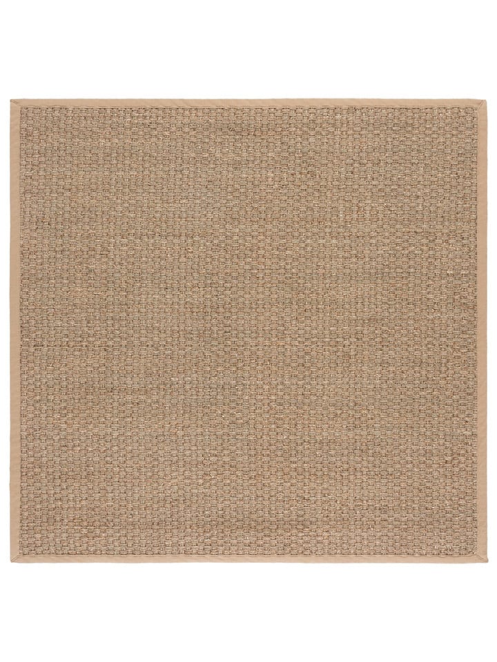 Safavieh Dywan w kolorze beżowym z trawy morskiej rozmiar: 152x152 cm