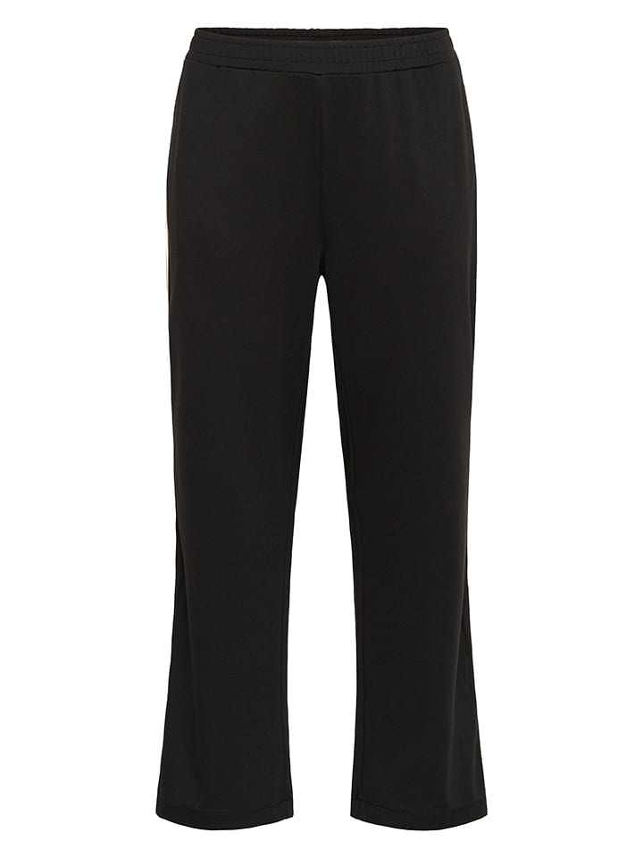 KAFFE curve Spodnie dresowe w kolorze czarnym rozmiar: XL