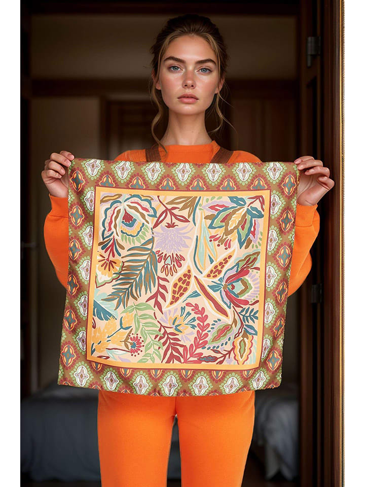 Lucky Bees Chusta ze wzorem - 50 x 50 cm rozmiar: onesize