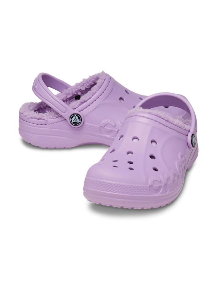 Crocs Chodaki "Baya" w kolorze fioletowym rozmiar: 27/28