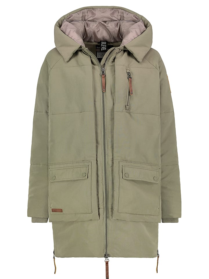 Sublevel Płaszcz zimowy w kolorze oliwkowym rozmiar: XXL