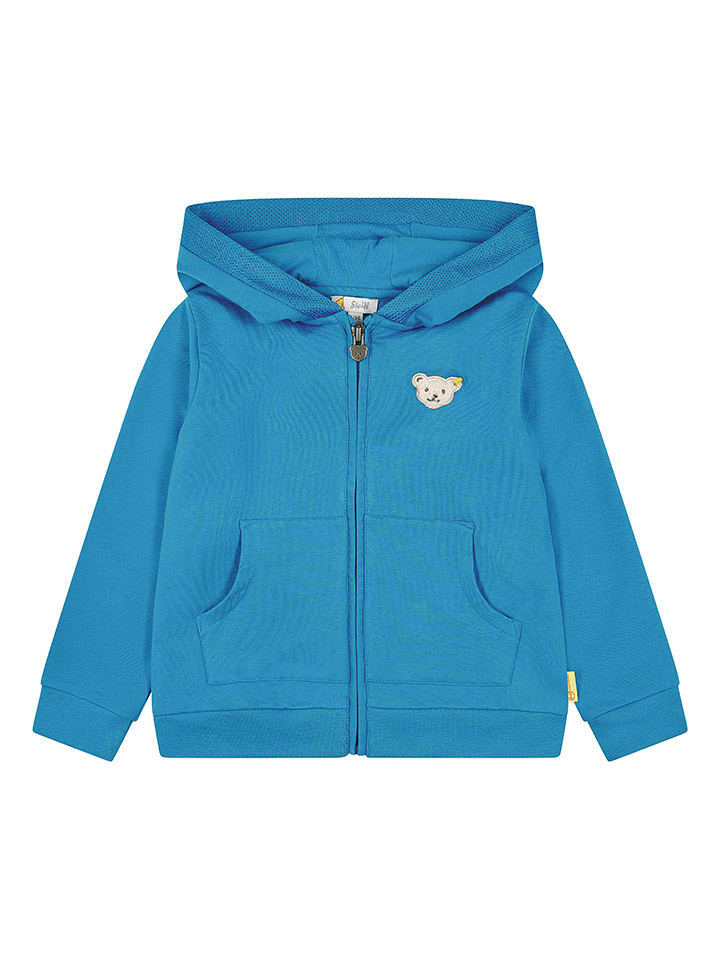 Steiff Bluza w kolorze niebieskim rozmiar: 92