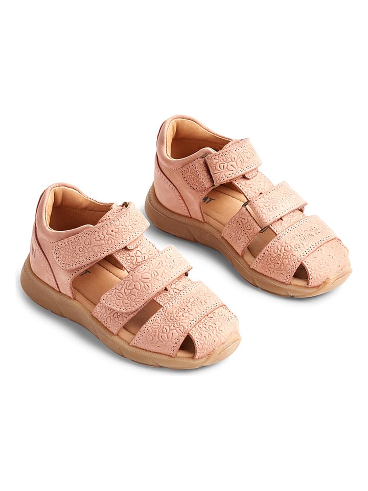 Wheat Półsandały "Figo" w kolorze jasnoróżowym rozmiar: 28