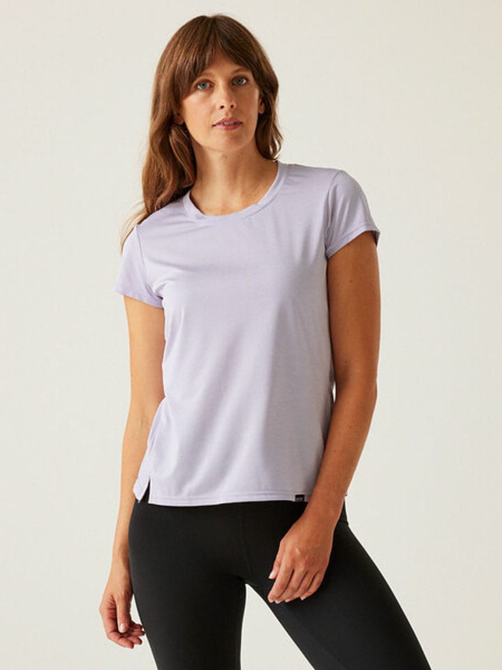 Regatta Koszulka funkcyjna "Limonite VIII" w kolorze fioletowym rozmiar: 42