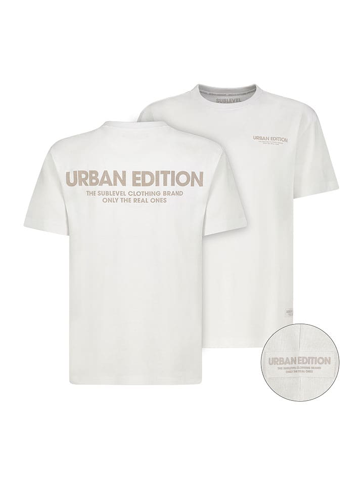 Sublevel Koszulka w kolorze białym rozmiar: L