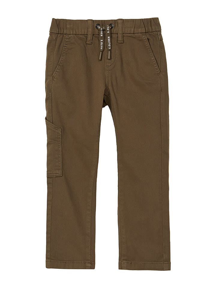 s.Oliver Bojówki w kolorze brązowym rozmiar: 128