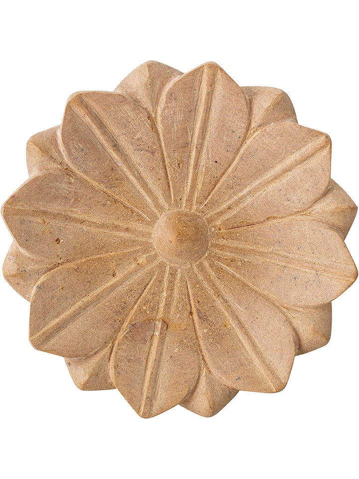 Bloomingville Miska dekoracyjna "Evi" w kolorze beżowym - Ø 22 cm rozmiar: onesize