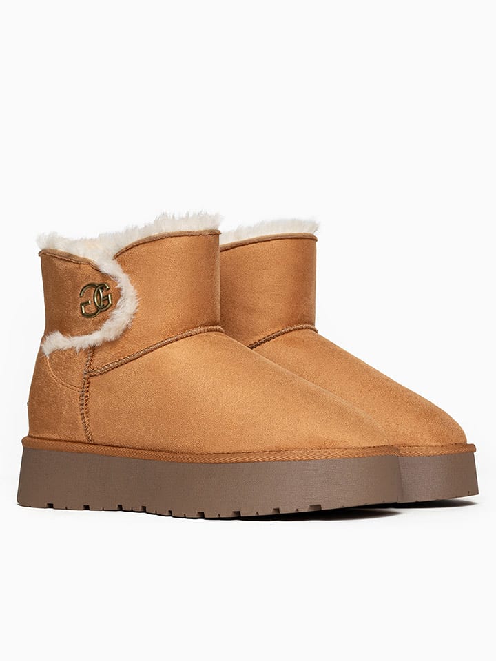 Blackfield Botki zimowe "Mebrela" w kolorze jasnobrązowym rozmiar: 37