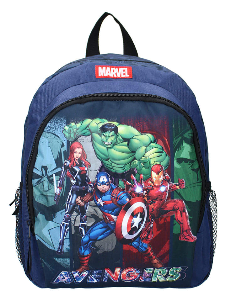 The Avengers Plecak "Avengers United Forces" w kolorze niebieskim - 27 x 35 x 18 cm rozmiar: onesize