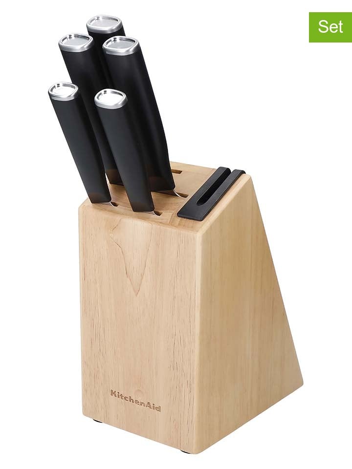 KitchenAid 6-częściowy zestaw w kolorze czarno-jasnobrązowym rozmiar: onesize