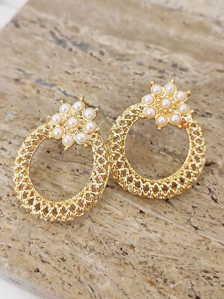 Nakkash Pozłacane kolczyki-wkrętki rozmiar: onesize