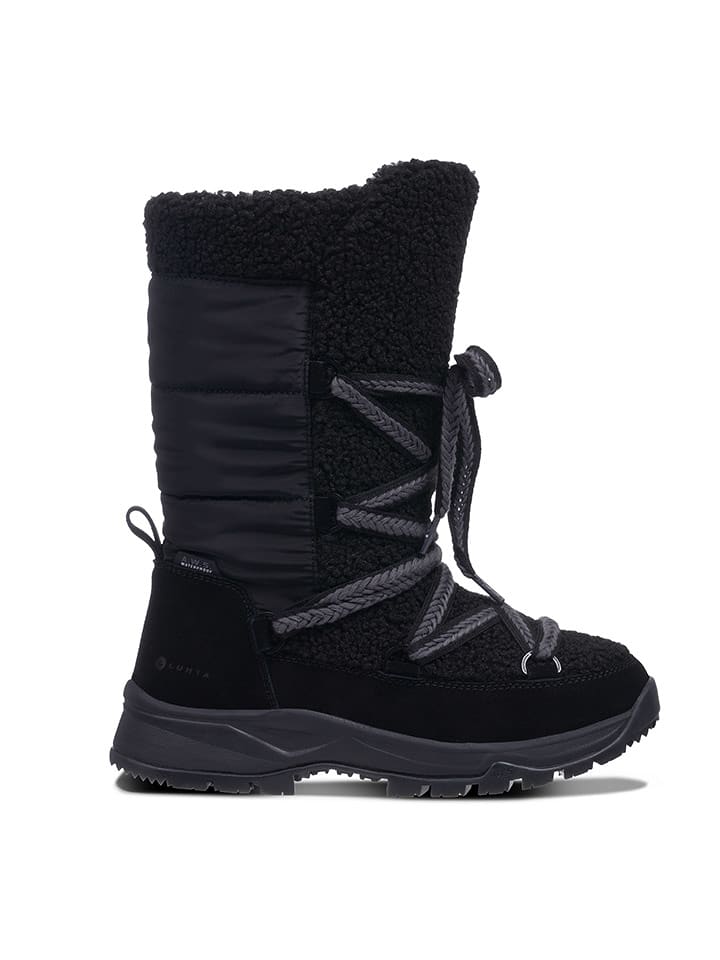 LUHTA Kozaki zimowe "Upea" w kolorze czarnym rozmiar: 35