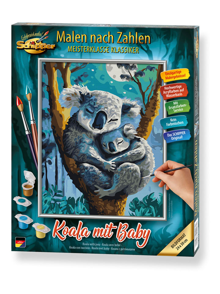 Simba Malowanie po numerach "Koala z młodym" - 12+ rozmiar: onesize