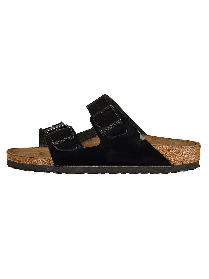 Birkenstock Klapki "Arizona" w kolorze czarnym rozmiar: 38