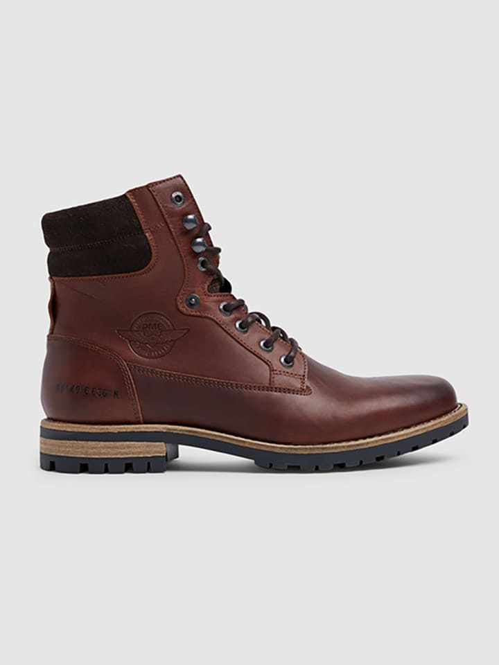 PME Legend Skórzane botki w kolorze jasnobrązowym rozmiar: 42