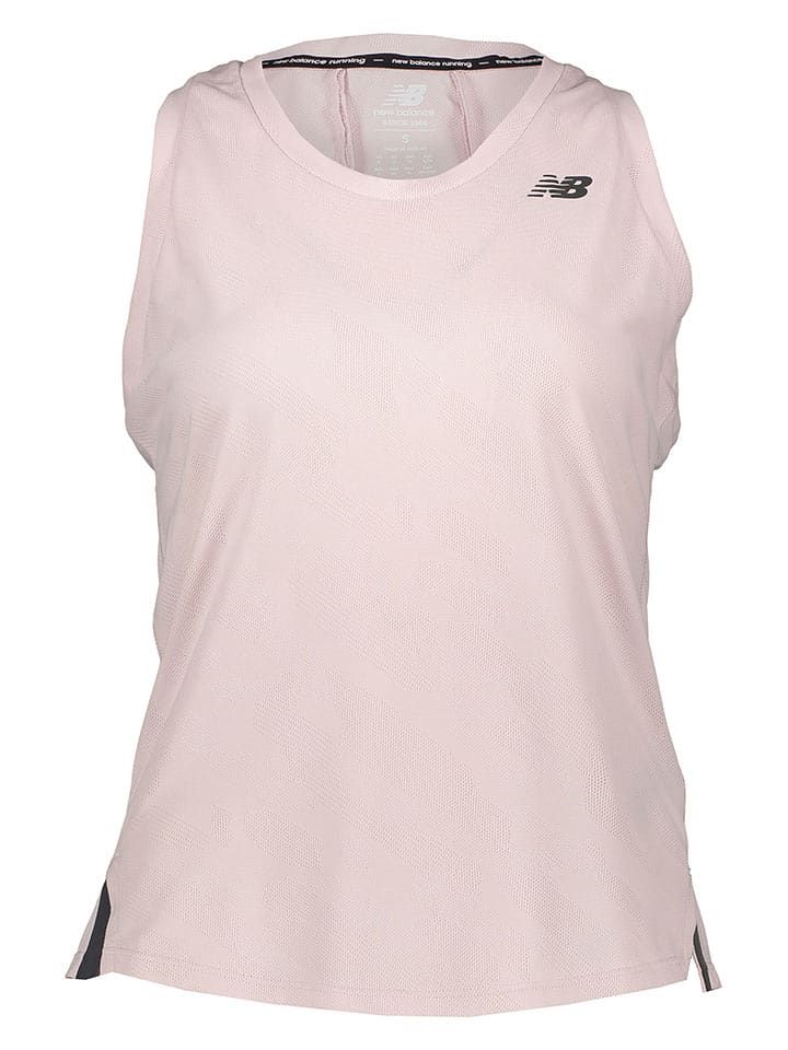 New Balance Top sportowy w kolorze jasnoróżowym rozmiar: M