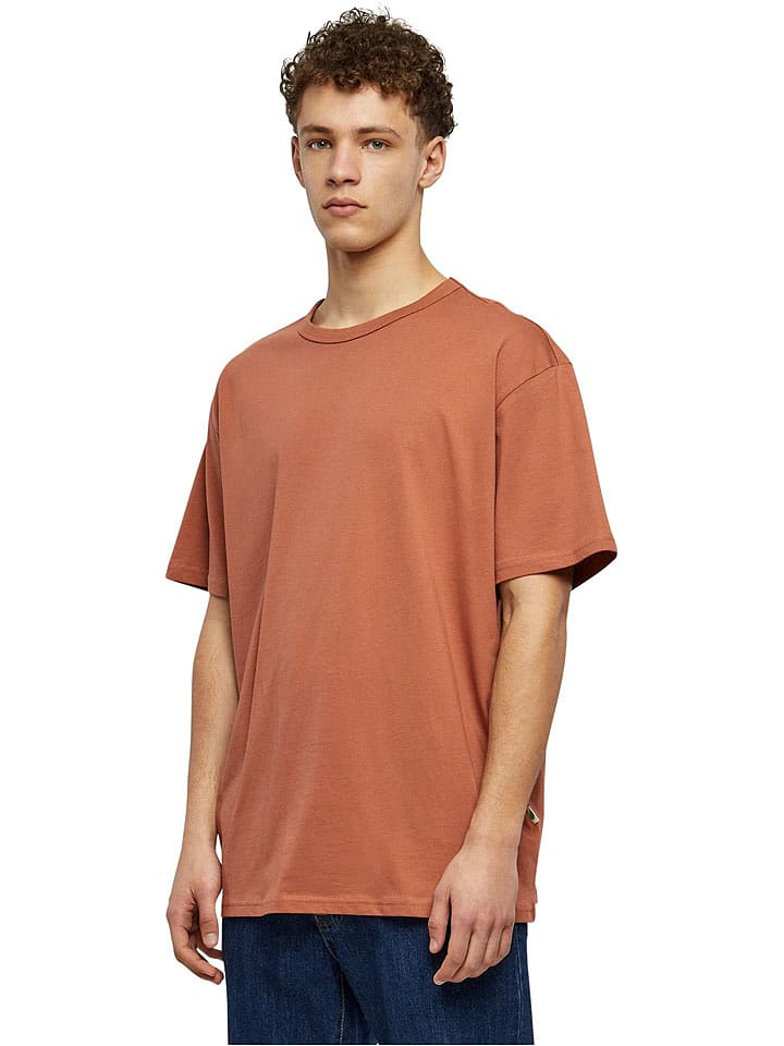 Urban Classics Koszulka w kolorze jasnobrązowym rozmiar: L