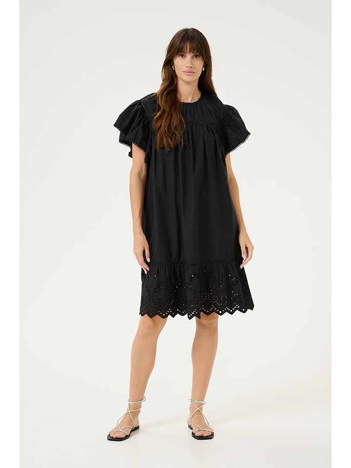 CULTURE Sukienka w kolorze czarnym rozmiar: L